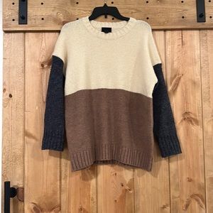 Lumiere color block sweater forever 21